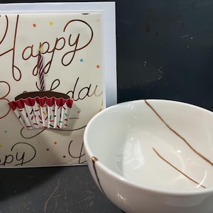 Kintsugi birthday gift set