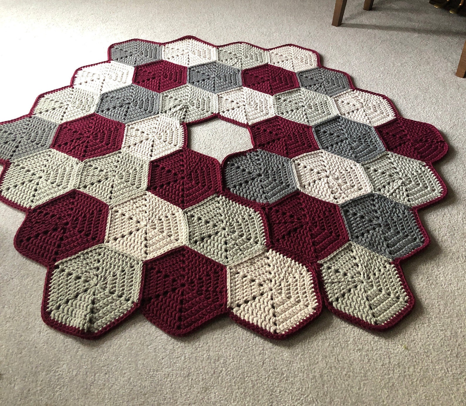 Hexagon Tree Skirt Pattern (Download Now) Etsy