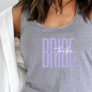 Braut Stamm Tank, Brautjungfer T-Shirt, Braut Party T-Shirts, Bachelorette Tanks, Brautjungfer Tank Tops