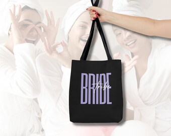 Bridal Party Tote Bag, Bridesmaid Gift Bag, Bridesmaid Gifts, Bachelorette Gifts, Bridesmaid Tote Bag Gift, Bridal Party Gifts