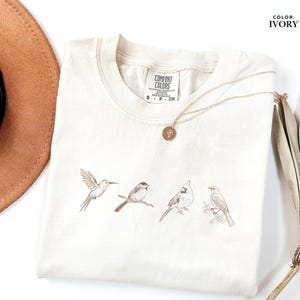 Bird Watcher Shirt, Funny Bird Nerd Tee, Birding Apparel, Bird Lover Comfort Colors Shirt, Nature Lover Gift, Twitcher Tee
