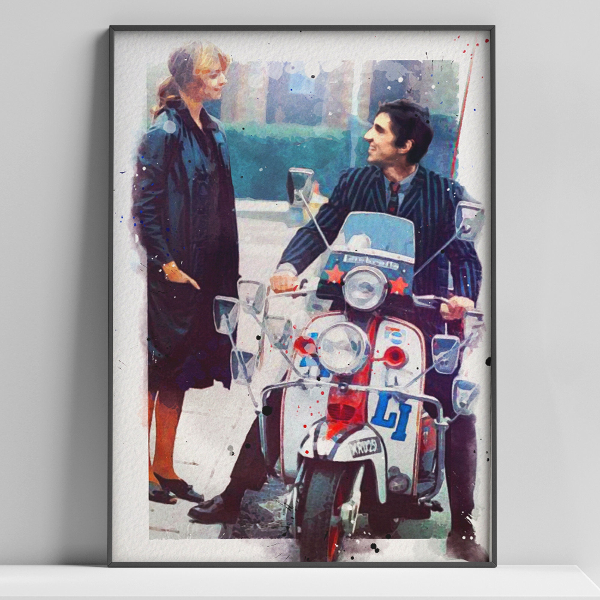 The Who Quadrophenia 60th Anniversary Series 2025 Is It In My Head Or In My Heart Love Reign O'er Me Home Decor Poster Canvas