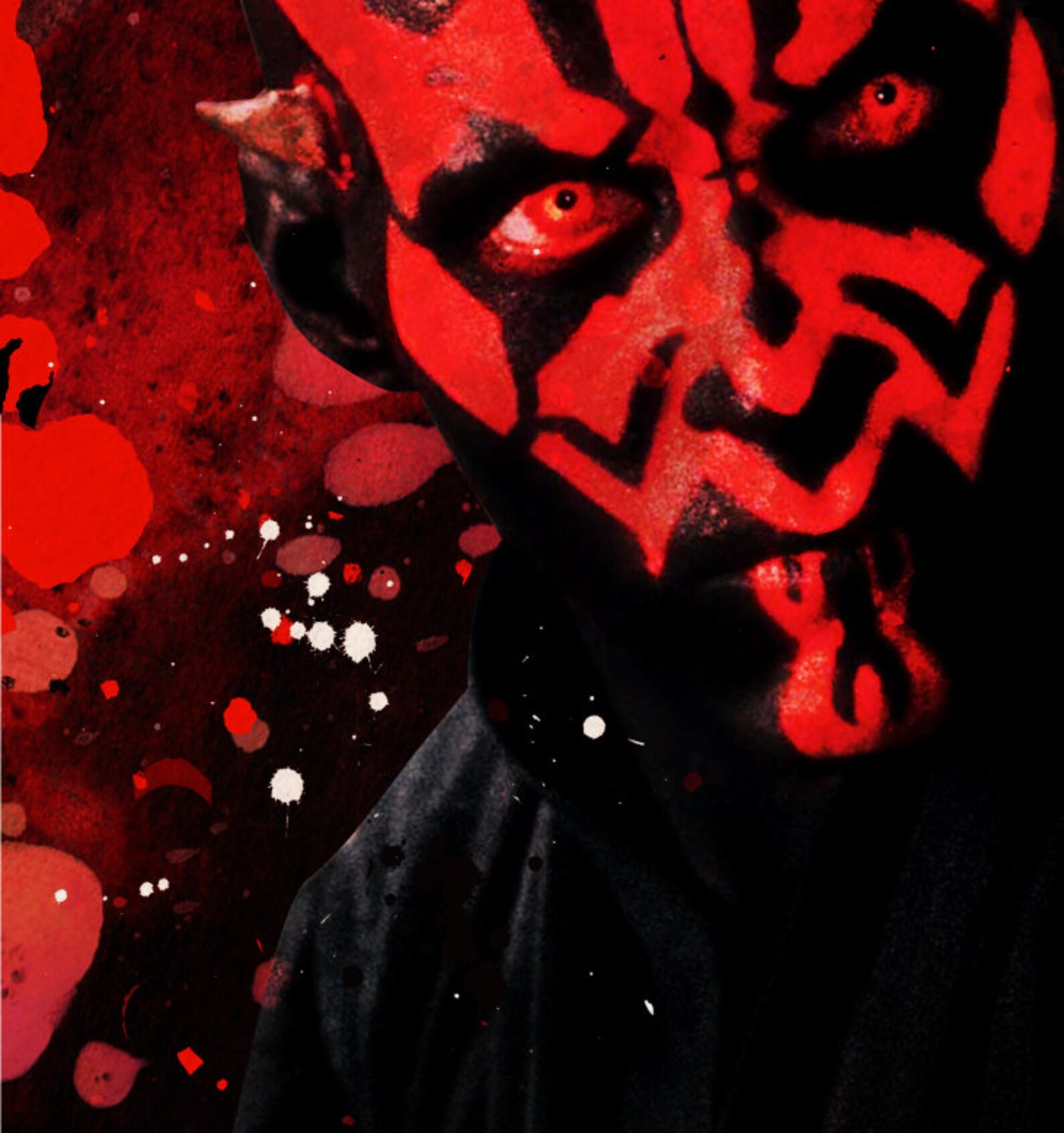 Star Wars: Darth Maul Movie Art Poster Print | Etsy