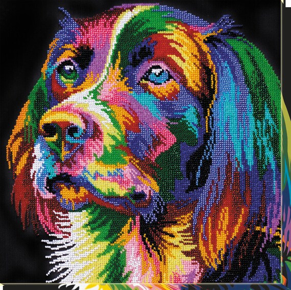 Diamond Art Painting Animal Dog Embroidery Kit Home Decoration
