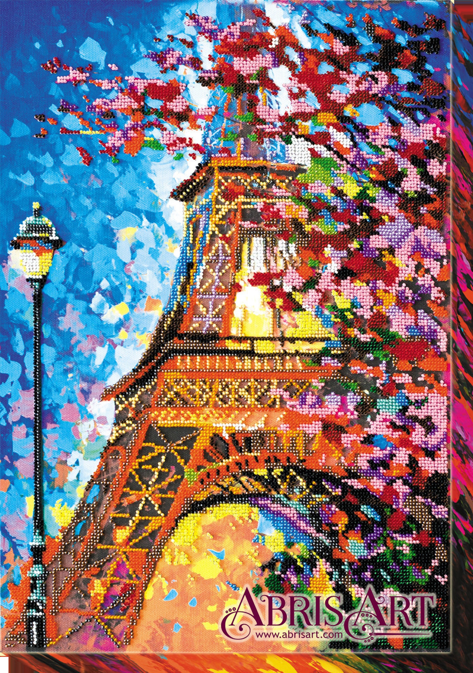 France Paris DIY Bead Embroidery Kit DIY Gift Idea Etsy