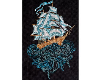 クロスステッチキット セイルアート 586 - Etsy 日本