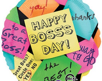 Promotion Party Boss Decorations Balloon Funny Boss Gift Etsy