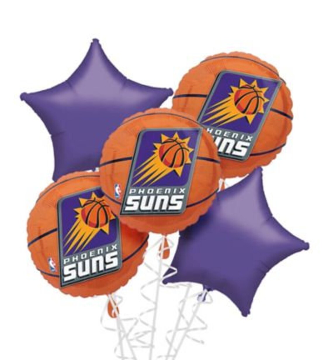 Phoenix suns balloon bouquet basketball party foil Etsy