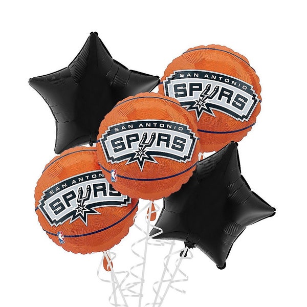 San Antonio Spurs Balloons Etsy