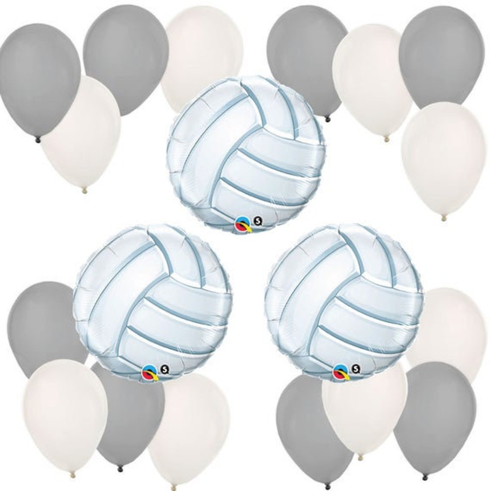 Volleyball Balloon Bouquet Balloons Birthday Party Etsy