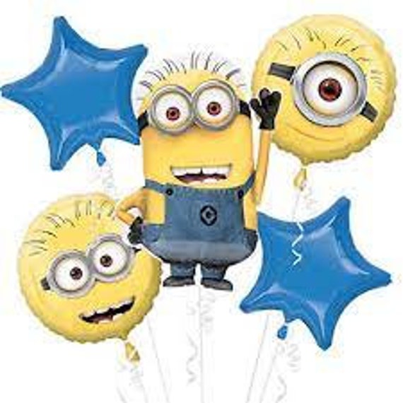 Minion mylar, congelato, palloncino. , festa di compleanno dei servitori, -   Italia