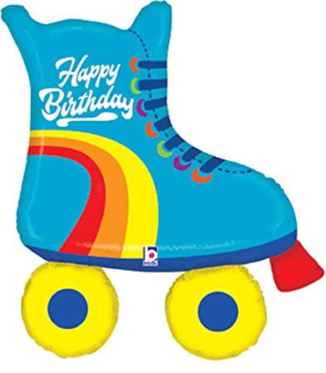 Roller Skate Balloon Party Supply Party Birthday Party Etsy