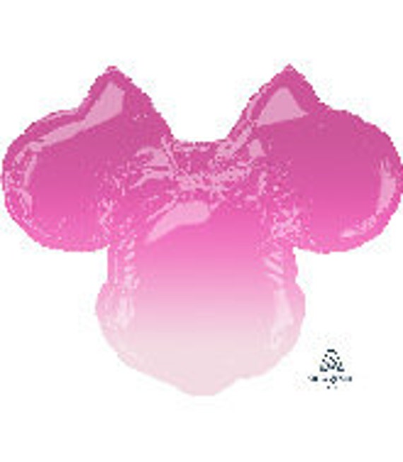 Minnie Mouse Forever Ombre Jumbo Ballon, Minnie Mouse Foil Balloon, Mylar  Birthday Balloon, Party Supply, Birthday, Balloons, Decor 