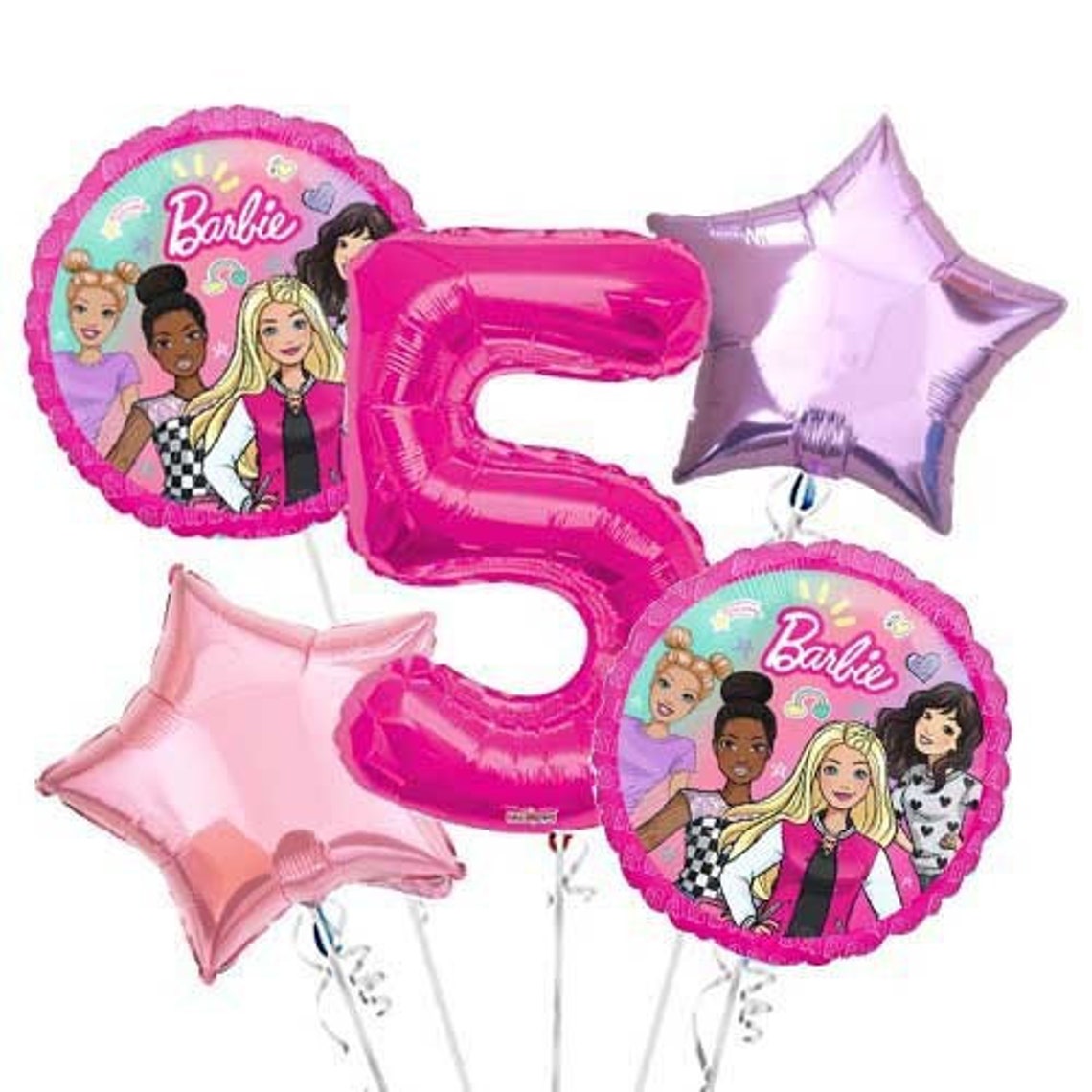 Barbie Balloon Bouquet Party Decoration Balloons - Etsy