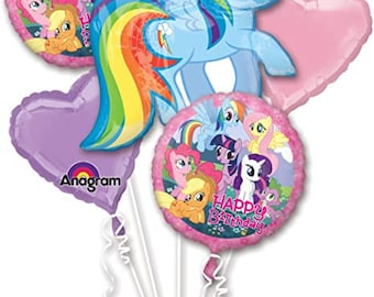 My Little Pony 30" Jumbo Airwalker Foil Balloon Party Decorating Supplies 