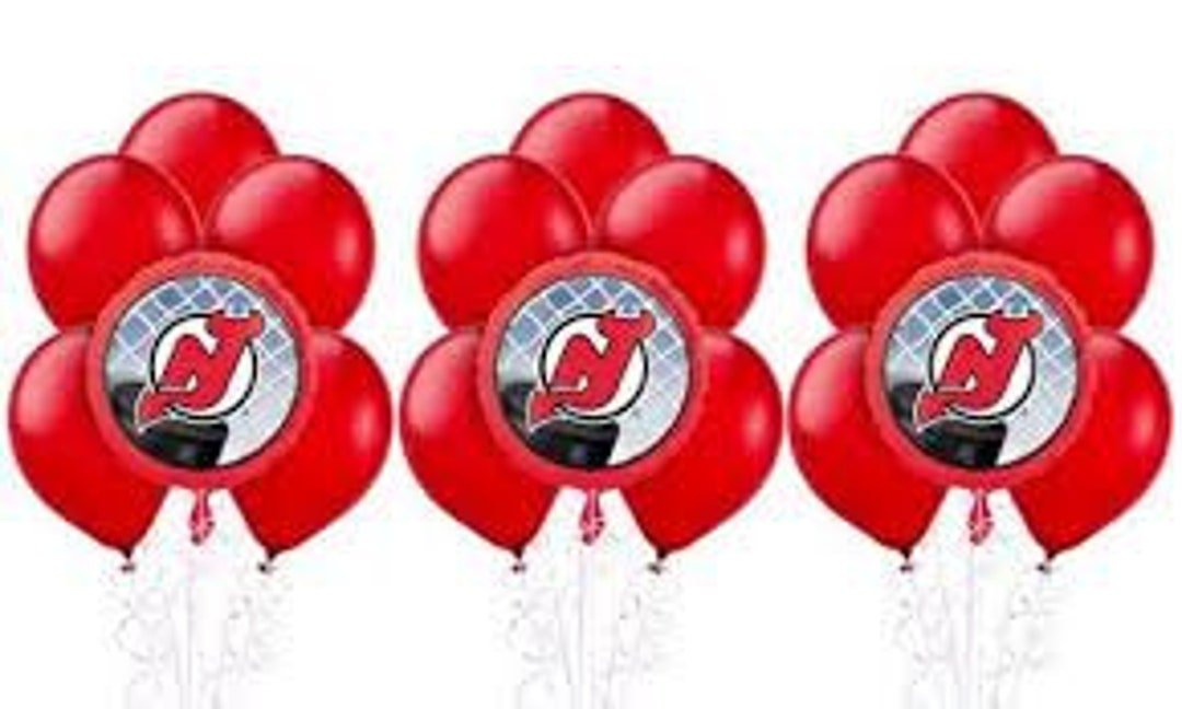 2.5×6″ New Jersey Devils Hockey Sports Party Invitations – Sports