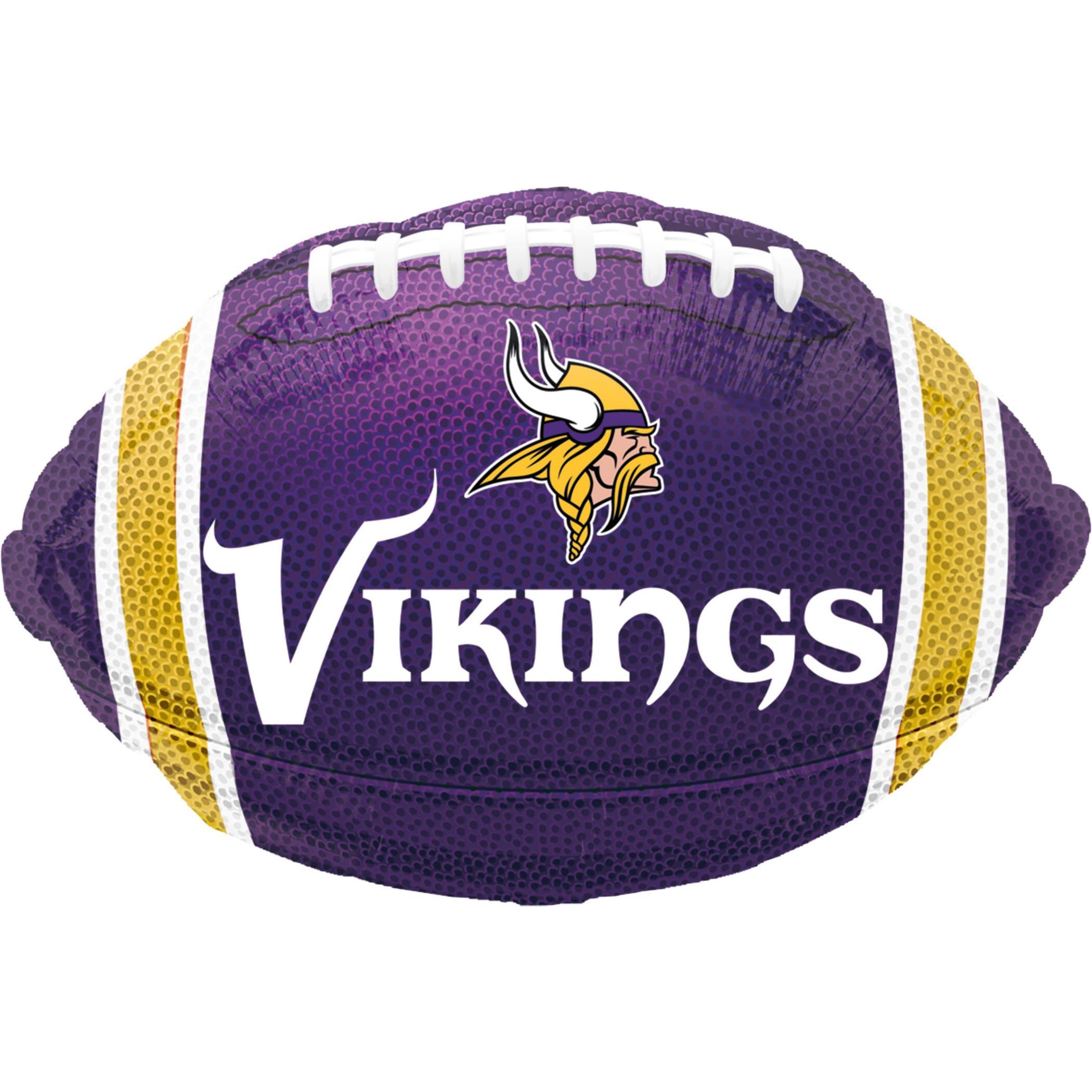 Minnesota Vikings Football Mylar, Vikings Football Balloon, Minnesota Vikings  Football Balloon.football Party, Birthday Party 