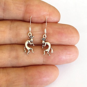Vintage Sterling Silber Kokopelli Baumeln Ohrringe 16 mm Western Schmuck Unbranded Damen
