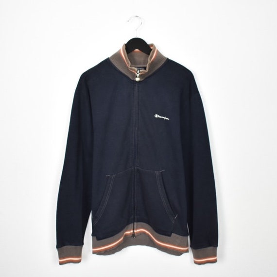 Vintage champion zip up track jacket windbreaker s