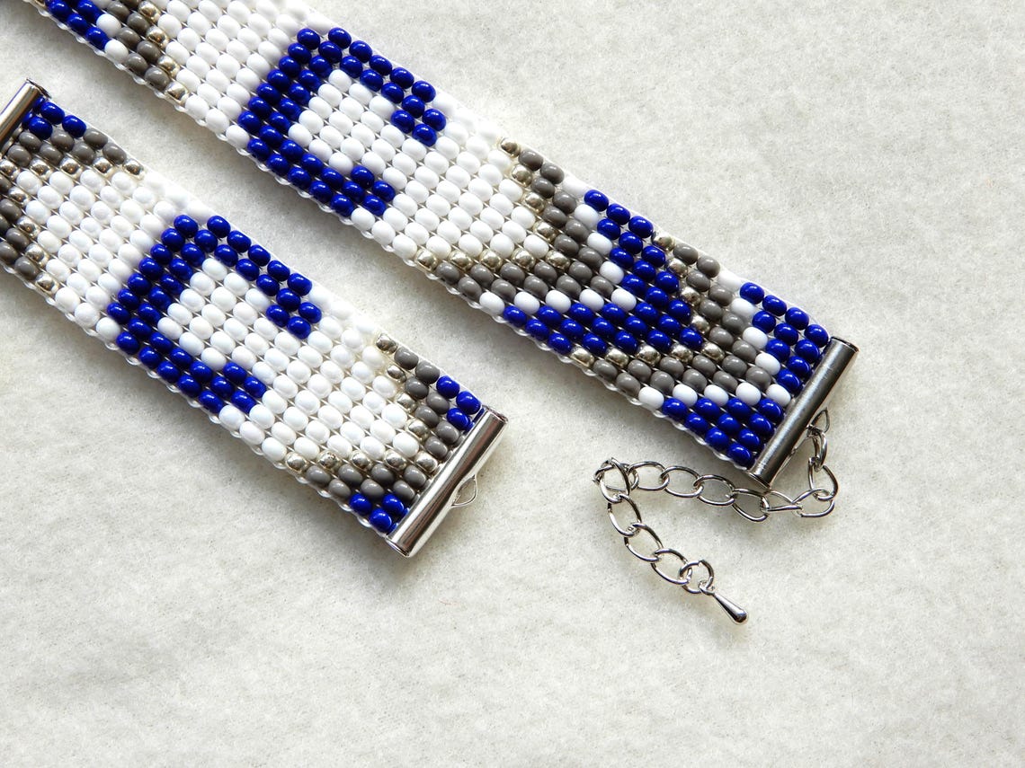 Hs Combained Keychain Campbell HS Bead Keychain & Bracelet, Handmade - Etsy