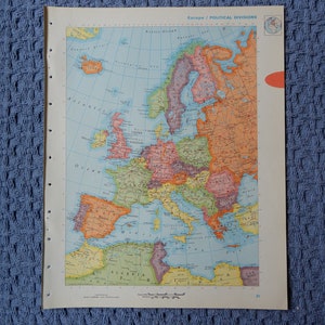 地図・旅行ガイド Millennium2000 HALLWAG EUROPE ROAD ATLAS Europe Road map with Distoguide and 