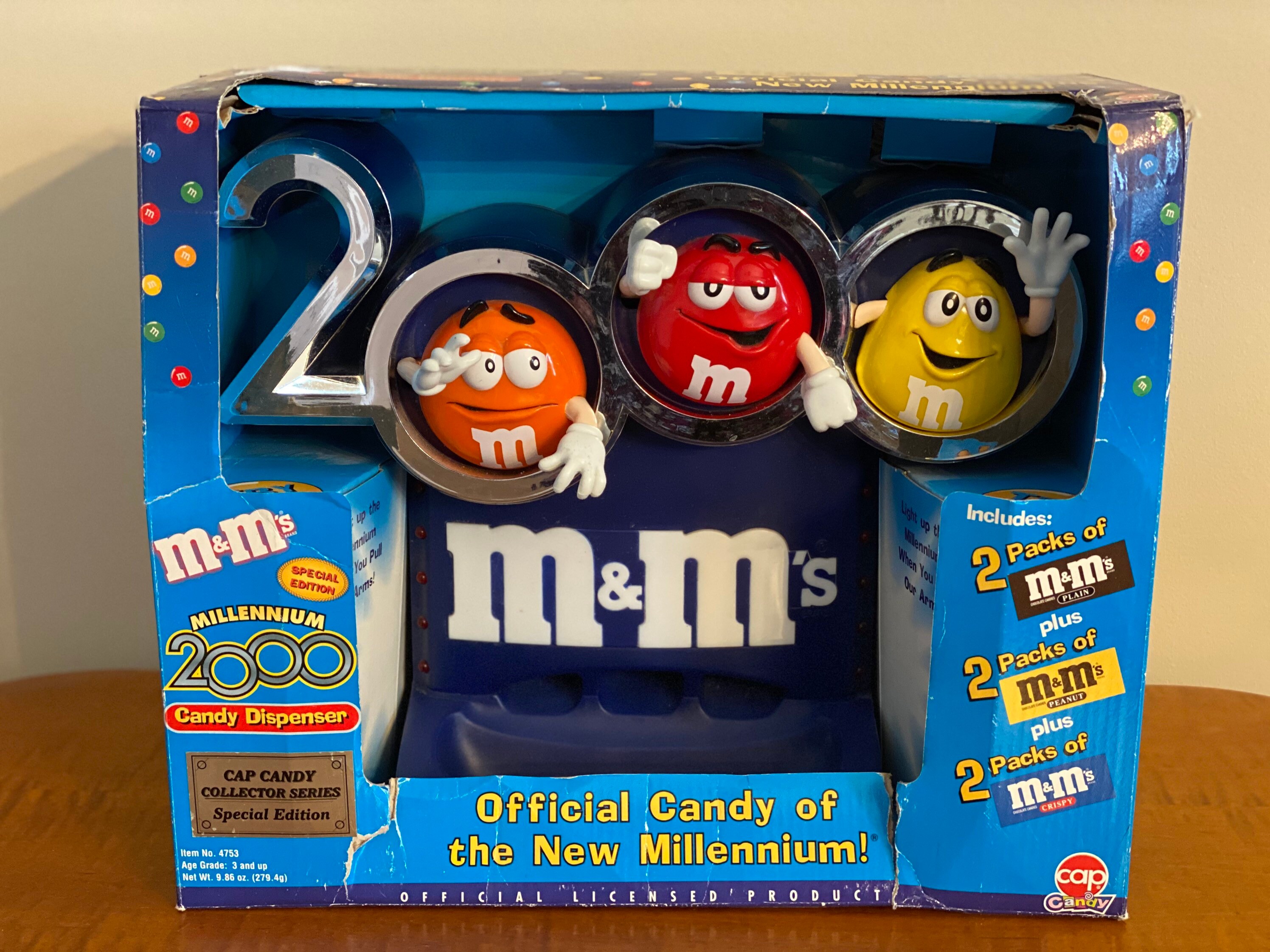 Edicion Especial M M Millennium 00 Candy Dispenser Collector Etsy