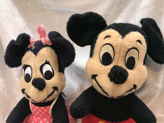 mickey mouse collectible plush