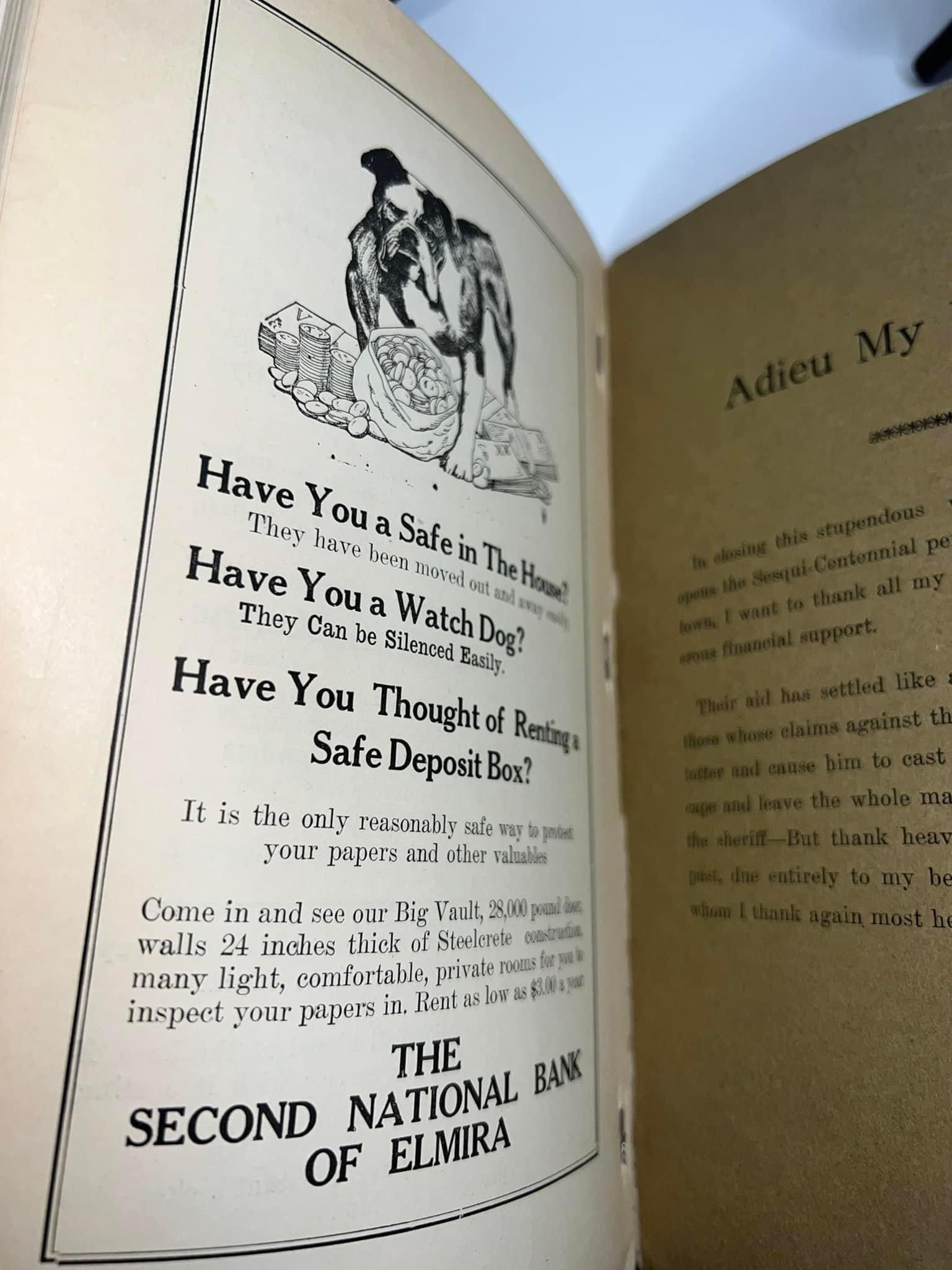 Vintage Early upstate New York cartoonist Zim In dairyland and foolish