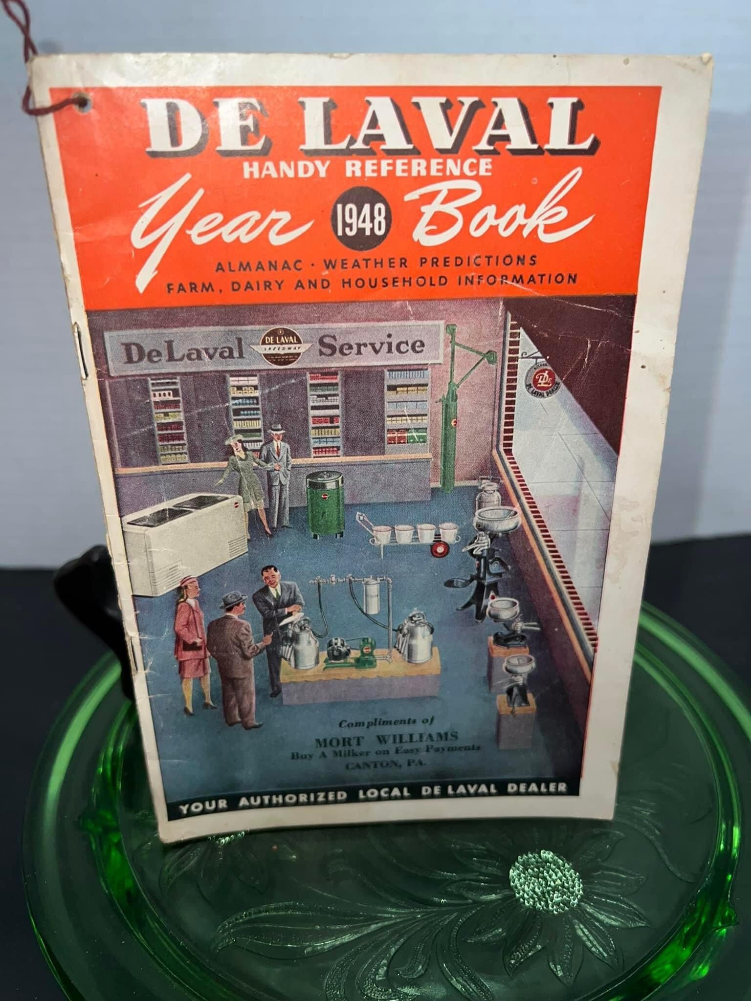 Vintage Advertising 1948 De Laval Cream Separator Catalog - Etsy