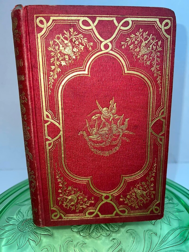 Antique shops poetry Gems for you from New Hampshire authors C 1850 first Ed