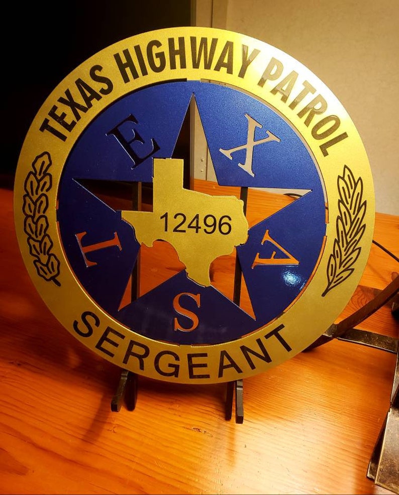 Texas DPS Badge or Shoulder Patch Etsy