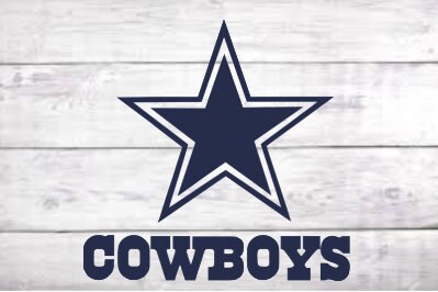 Dallas Cowboys Football Stencil Custom Stencils Vinyl | Etsy