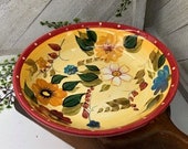 Sunset Bouquet by Oneida Coupe Soup Bowl 8 1 8 quot Excellent condition