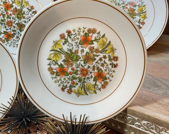 Corelle “spring Pink” Vintage 4 Dinner Plates Measuring 10 1/4”and 