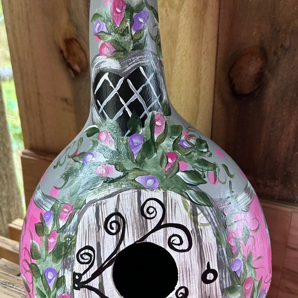 Gourd Birdhouse - Etsy