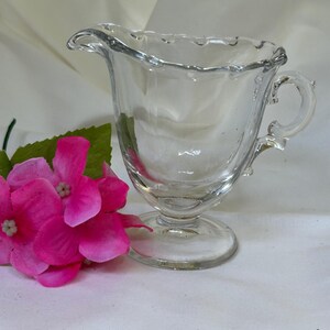 Fostoria Century Pattern Creamer – Clear Vintage Glass