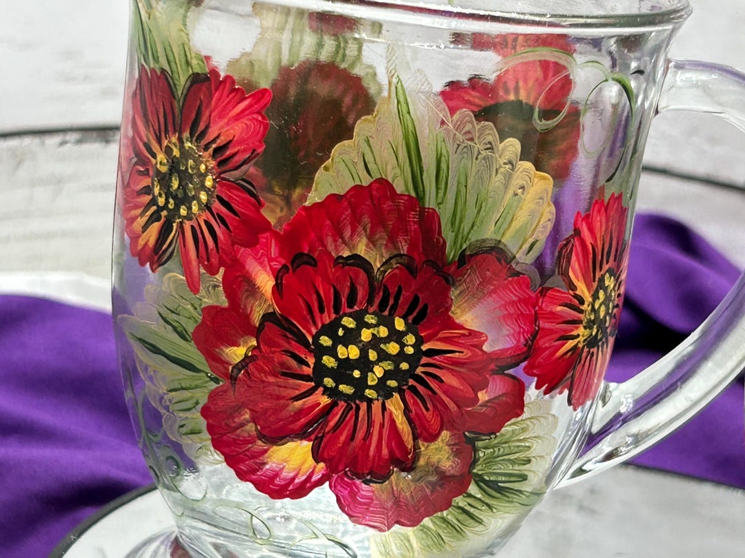 Beautiful Large Round Corso De Fiori Hand Painted 15 Serving Platter