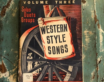 Western Style Songs book