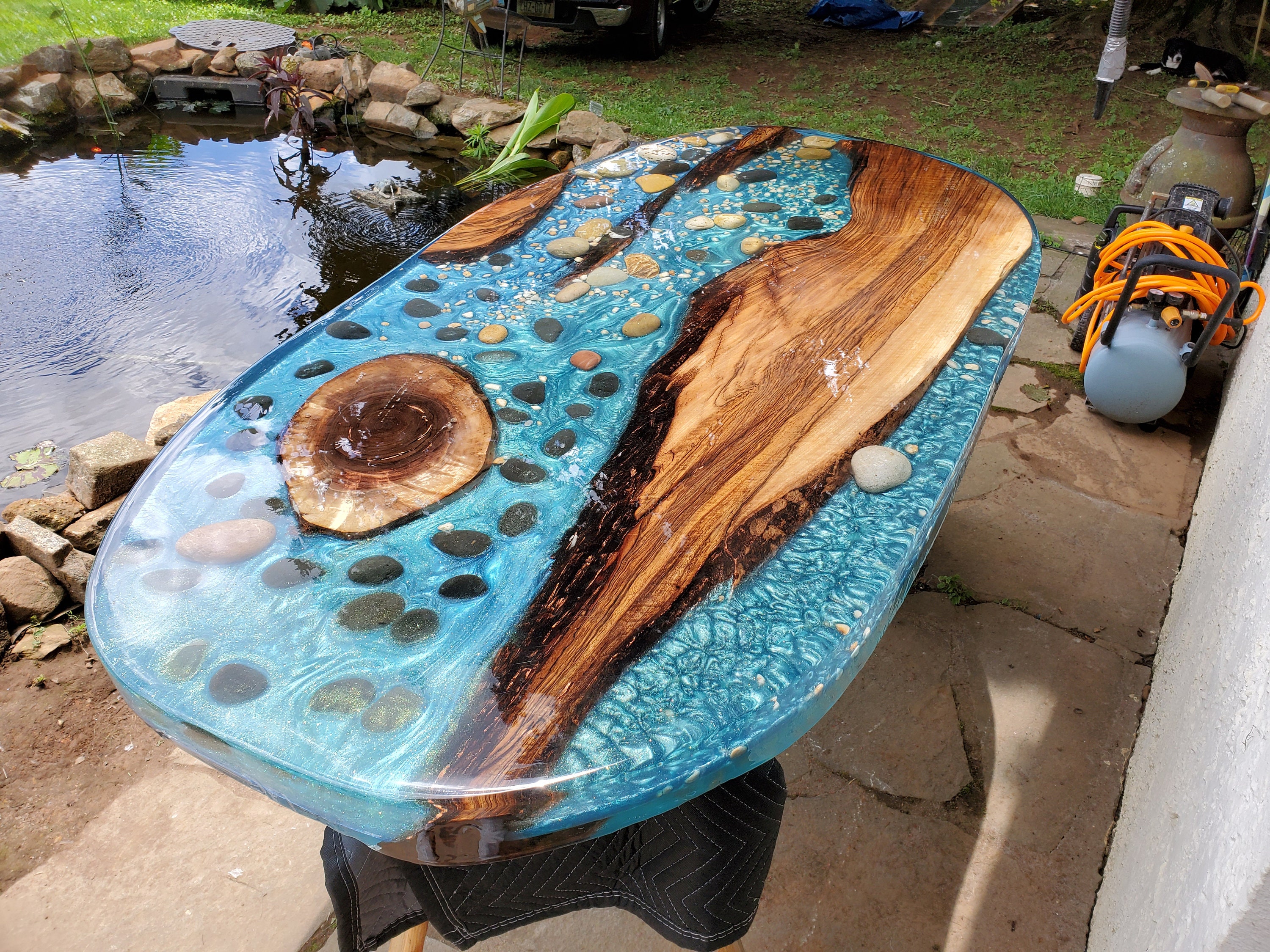 Floating river table deals