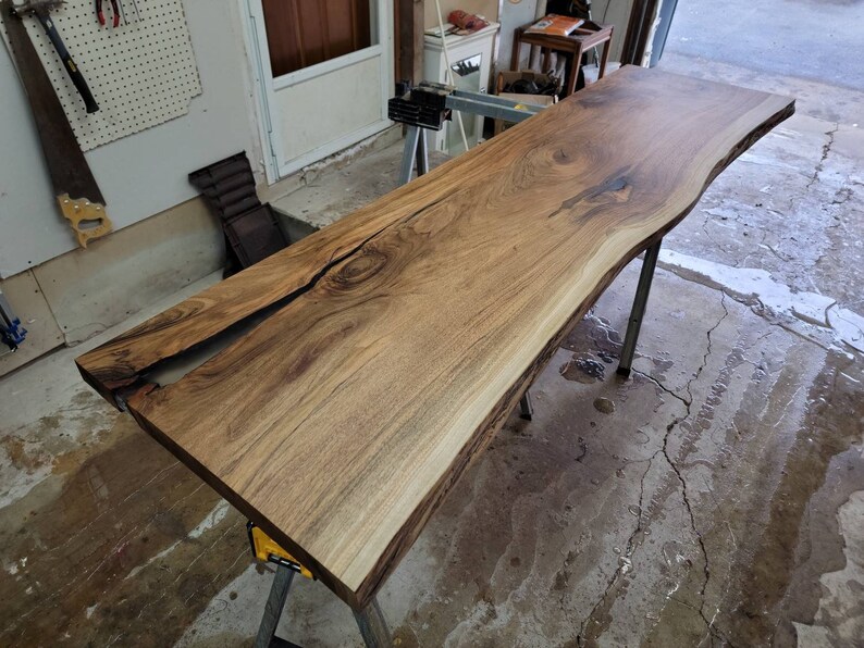 Custom Wood Vanity Top Natural Edge Wood Live Edge Etsy
