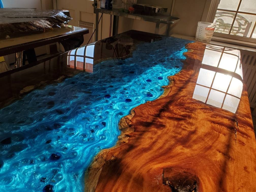Custom Resin River Table Design Your Own Rivertable India Custom Resin River Table Design, How To Make Your Own Console Table In Minecraft