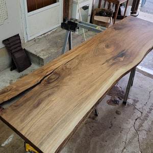 Custom Countertop - Natural Edge Wood - Special Order