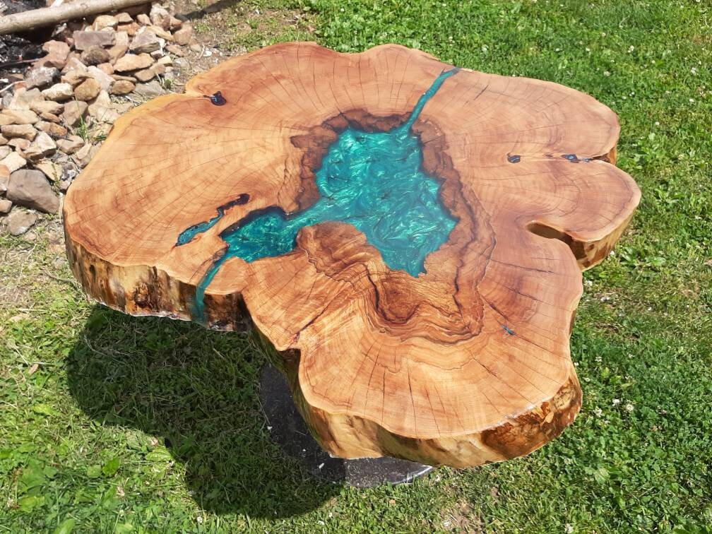 Resin Tree Trunk Round Epoxy Table ubicaciondepersonas.cdmx.gob.mx