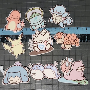 Pokemon Pokopia Inspired Ditto Transformation Sticker 2.5 inch