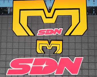 Dispatch SDN or Mechaman Logo Glossy Sticker