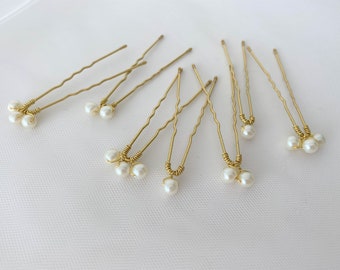Braut Haarnadeln Perlen Braut Haarkamm Perlen Haarschmuck Braut Hochzeit Accessoires Perlen Schmuck Haarblumen Perlen Braut Schmuck Perlen
