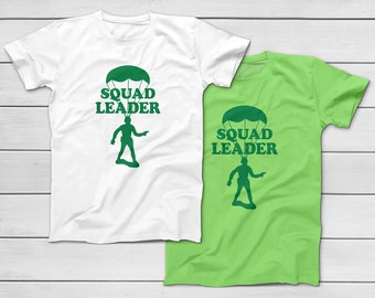 TOY STORY Squad Leader Disney Pixar Toy Story T-Shirt -  Green Army Men Group T-Shirts - Bucket O Soldiers T-Shirts- Family Trip