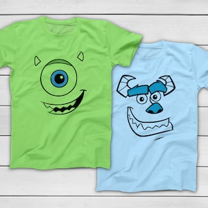 Monsters University Mike Wazowski James P. Sullivan Sully Roz Randall Boggs Celia - Mickey&#39;s Not So Scary Halloween Party Group Tees