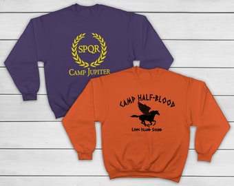 Camp Jupiter - Camp Half-Blood Chronicles Branches Hoodie - Percy Jackson and Olympian SPQR Adult Unisex Sweatshirt - Youth Unisex Pullover