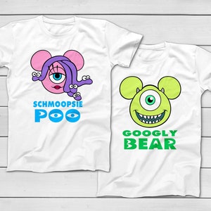 Schmoopsie Poo - Celia / Googly Bear - Mike Monsters University - Mickey&#39;s Not So Scary Halloween Party - Sully Mike Boo Celia